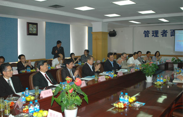 臺(tái)灣區(qū)電線電纜工業(yè)同業(yè)公會(huì)來江蘇上上電纜集團(tuán)參觀考察