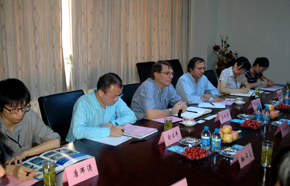 美國(guó)SHAW集團(tuán)和國(guó)核工程有限公司領(lǐng)導(dǎo)來訪