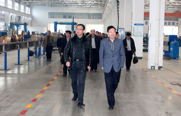 溧陽市工貿行業(yè)安全生產標準化現場會在上上集團召開