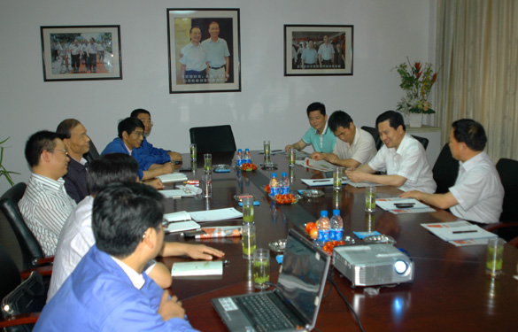 江蘇省、常州市質(zhì)量技術(shù)監(jiān)督局領(lǐng)導來上上集團調(diào)研