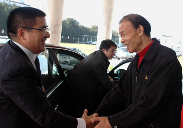 中國(guó)首善陳光標(biāo)先生來(lái)訪上上集團(tuán)